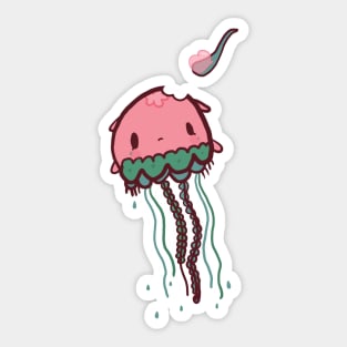 jelly jellyfish Sticker